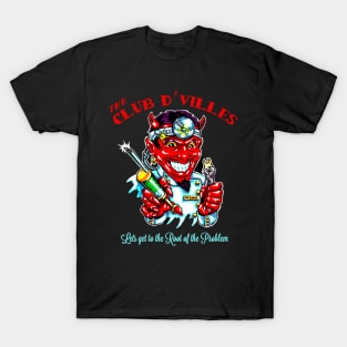 Illutration of Dentist Devil T-Shirt